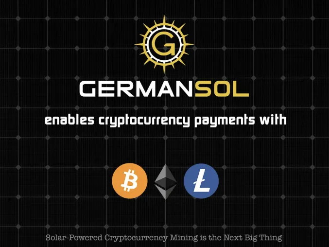 Bild: Photovoltaikanlage mit Bitcoins kaufen