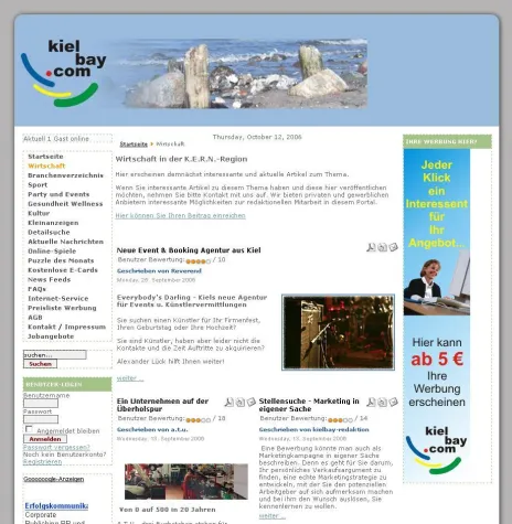 kielbay.com macht es anders als der Wettbewerb Bild: kielbay.com macht es anders als der Wettbewerb