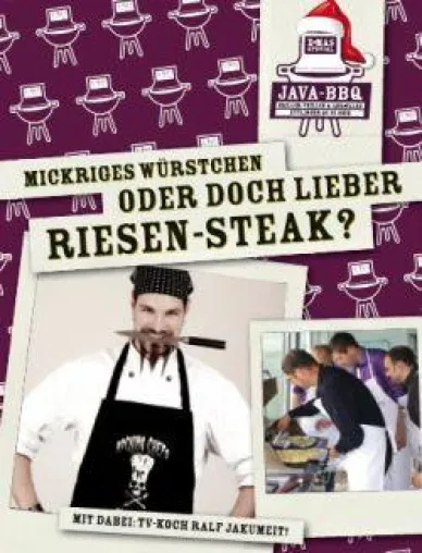Bild: Gänsekeule à la SCRUM // Java-BBQ-X-mas-Edition