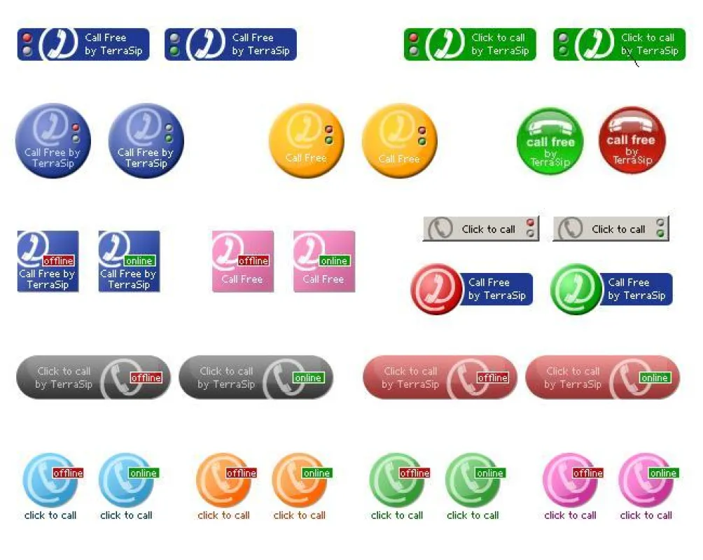 Der gebührenfreie Free Call Button – die erste VoIP toll free Nummer