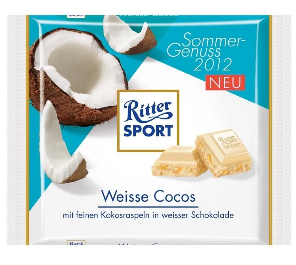 Ritter Sport: Sommer-Genuss Weisse Cocos