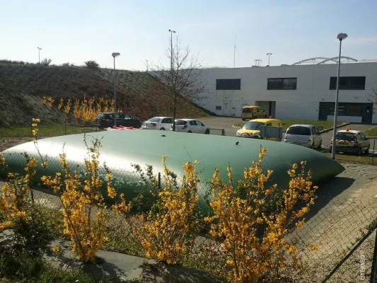 Bild: Löschwasserkissen und faltbare Löschwasserzisternen: Effiziente Lösungen für Brand- und Wassermanagement