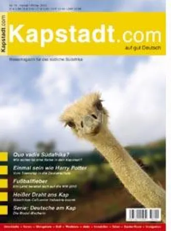 Bild: Hochglanz-Magazin 'Kapstadt - auf gut Deutsch'