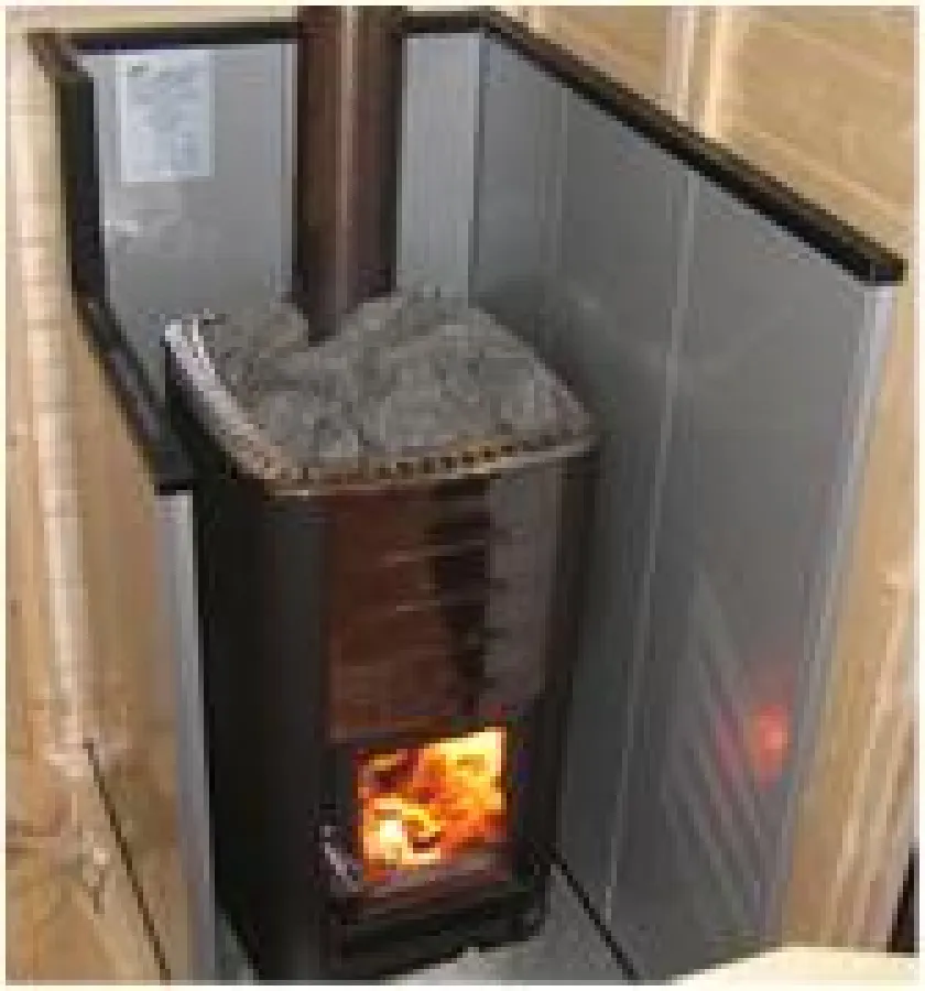 Holzbefeuerter Ofen von Well & Fit