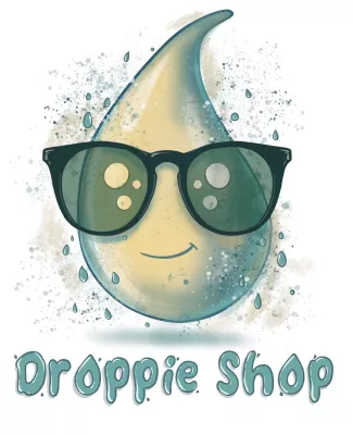 Bild: Augentropfhilfe mit der Tropfbrille von Droppie