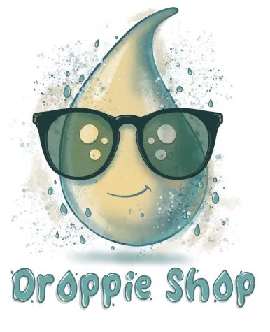 Bild: Augentropfhilfe mit der Tropfbrille von Droppie