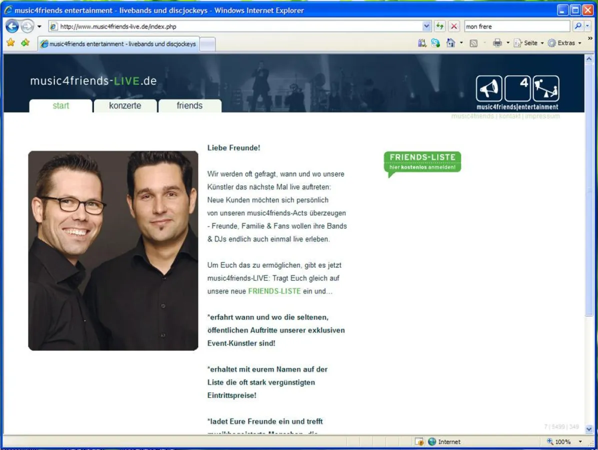 music4friends-LIVE