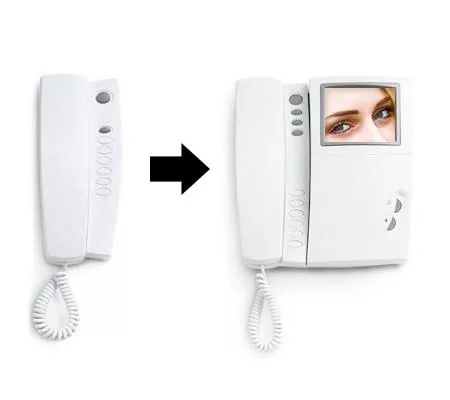 Bild: Türsprechanlagen-Erweiterung: aus Audio wird Video