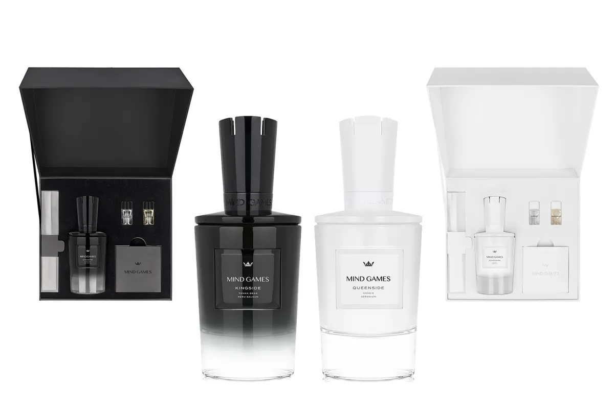 Perfumer Extraordinaire: Kingside & Queenside (© Mind Games Fragrance)