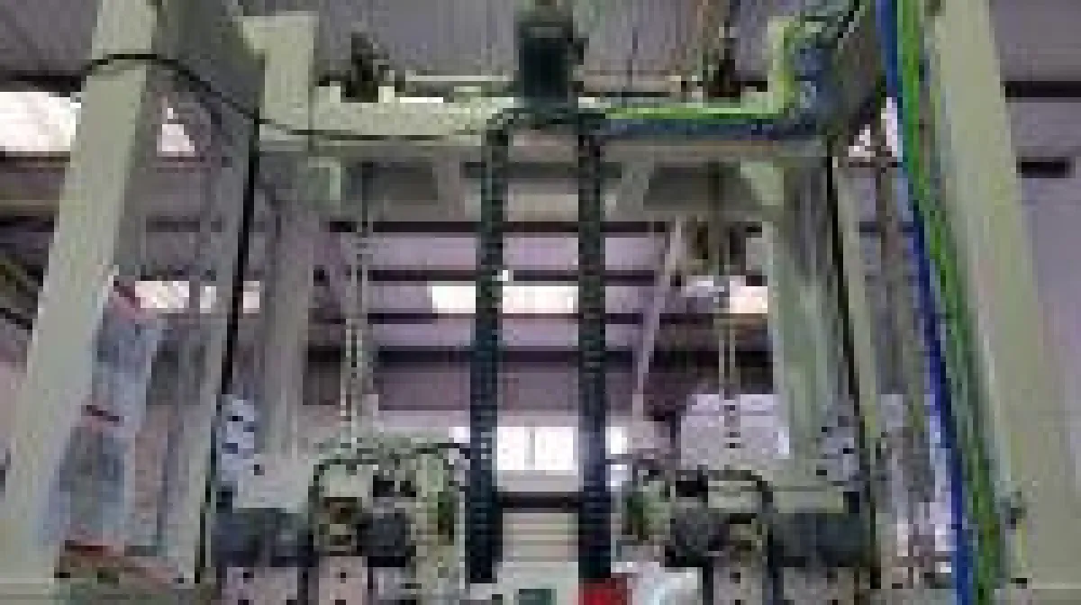 Montagelinie mit Schubkette