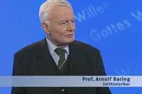 Prof. Dr. jur. Arnulf Baring im Gespräch mit Bruder Paulus - So. 3.2.08, 8.30 Uhr, N24 Ethik Um Gottes Willen Bild: Prof. Dr. jur. Arnulf Baring im Gespräch mit Bruder Paulus - So. 3.2.08, 8.30 Uhr, N24 Ethik Um Gottes Willen