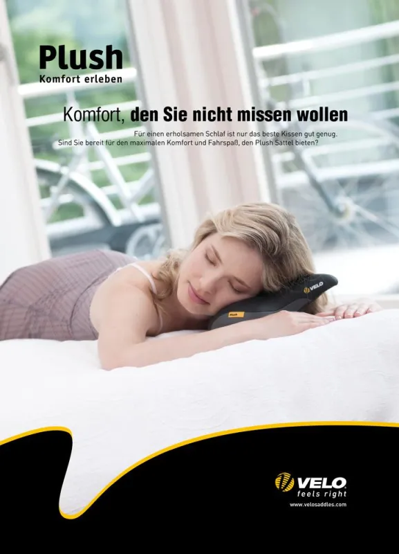 Klare Aussagen verbunden mit emotionalen Bildern: Velo nimmt mit ITMS Marketing Fahrt auf.