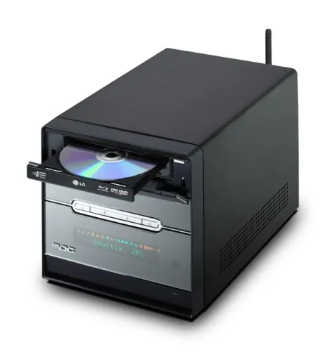 Shuttle stellt Mini-PC-Media-Center für Blu-ray und HD DVD vor Bild: Shuttle stellt Mini-PC-Media-Center für Blu-ray und HD DVD vor