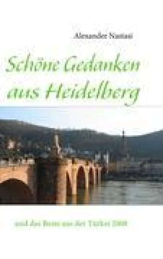 Das neue Buch von Alexander Nastasi ; 84 Seiten; 6,50 Euro; ISBN 3837063453