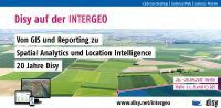 Bild: Disy Vortrag auf INTERGEO-Kongress über Geodateninfrastrukturen in der öffentlichen Verwaltung