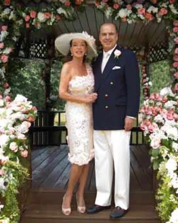 Alexandra Kauka mit Ehemann Sterlin Morton Hamill