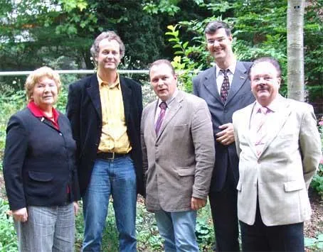 Bild: Josef Hovenjürgen MdL stützt Biologische Station im Ruhrgebiet