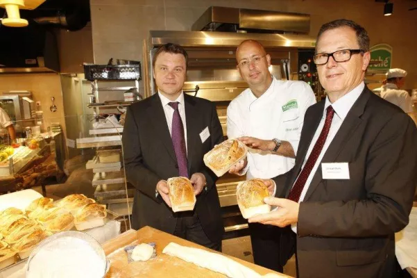 Bild: Take-off für Marché International in Düsseldorf; Flughafen beschreitet mit Gastronomiekonzept neue Wege