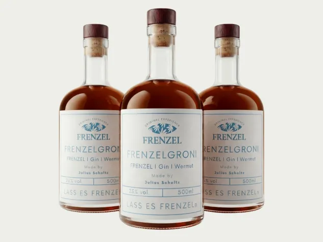 FRENZEL Grapefruit lanciert FRENZELGRONI in 0,5-Liter-Flasche Bild: FRENZEL Grapefruit lanciert FRENZELGRONI in 0,5-Liter-Flasche