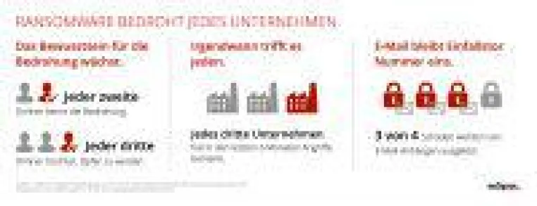 Bild: Infografik: Ransomware und die Nutzer