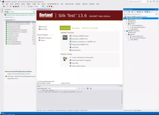 Bild: Borland aktualisiert Testsuite Silk