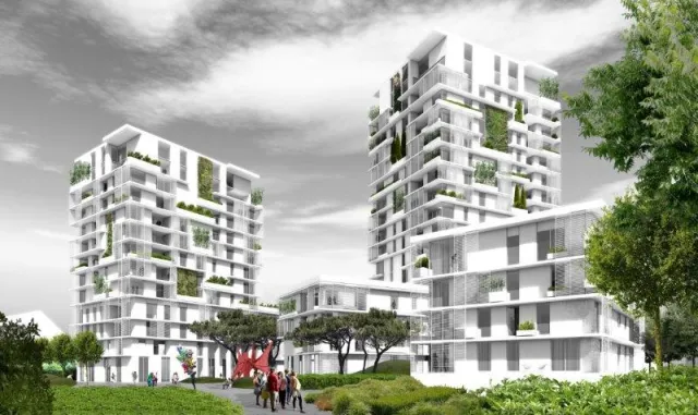 Bild: Erfurter Hochhausprojekt schreitet weiter voran