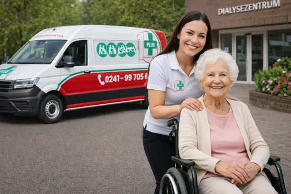 Dialyse Aachen: Zuverlässige Fahrten zur Dialyse mit 1Plus Krankenfahrten Bild: Dialyse Aachen: Zuverlässige Fahrten zur Dialyse mit 1Plus Krankenfahrten