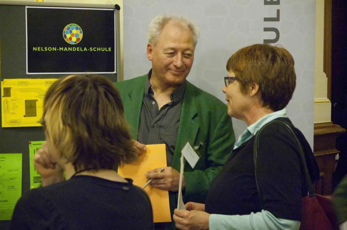 Schulleiter Bodo Giese beantwortet gerne die Fragen zum Förderungs- und Individualisierungskonzept