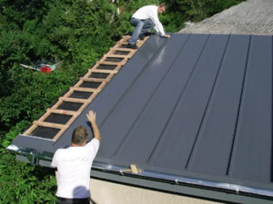 Bild: Dacheleganz durch Clip-Falz-Technik