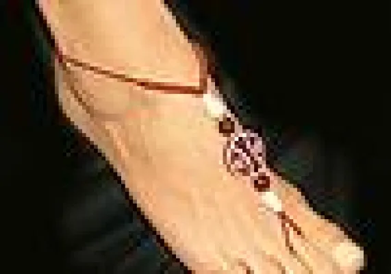 Bild: Das Paradies zu Füßen - Exotischer Fußschmuck von Toekini