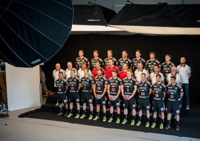 Bild: HC Erlangen: Großes Foto- und Videoshooting beim Medienpartner hl-studios