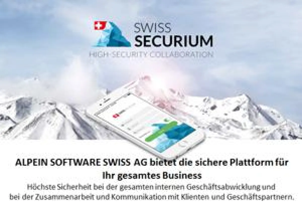Sicheres Business mit SWISS SECURIUM
