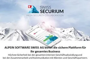 Sicheres Business mit SWISS SECURIUM Bild: Sicheres Business mit SWISS SECURIUM