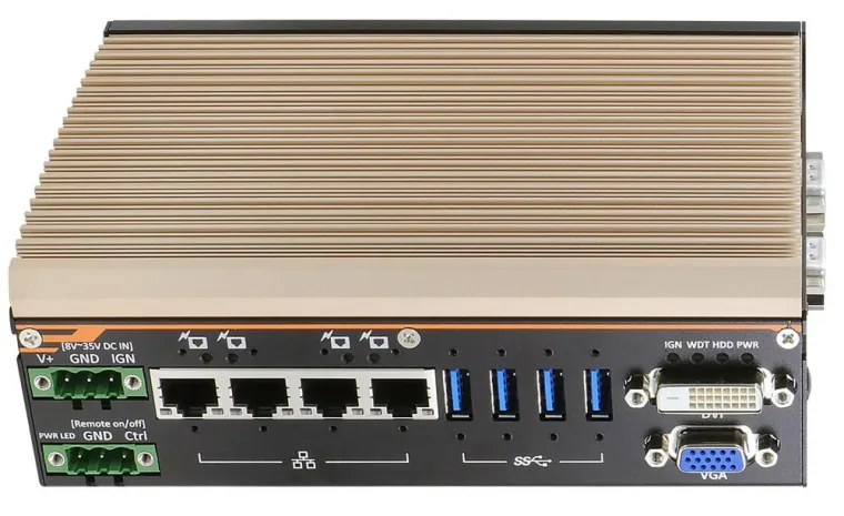 Bild: Günstiger Hutschienen-PC für maßgeschneiderte Embedded-Anwendungen