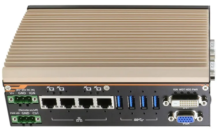 Bild: Günstiger Hutschienen-PC für maßgeschneiderte Embedded-Anwendungen