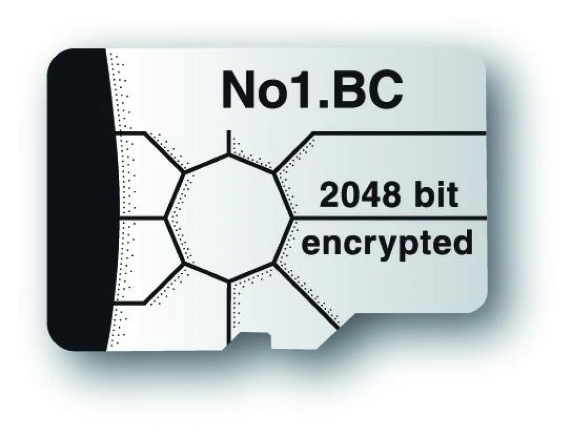 Die manipulationssichere No.1BC-Card erlaubt abhörsichere Mobiltelefonate.