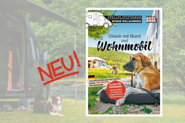 Bild: Campen mit Hund – neuer Stellplatzführer für den Wohnmobil-Urlaub