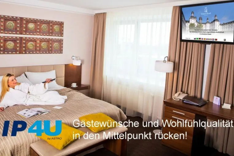 ASTRO präsentiert auf der Internorga IP-TV Lösung für Hotels Bild: ASTRO präsentiert auf der Internorga IP-TV Lösung für Hotels
