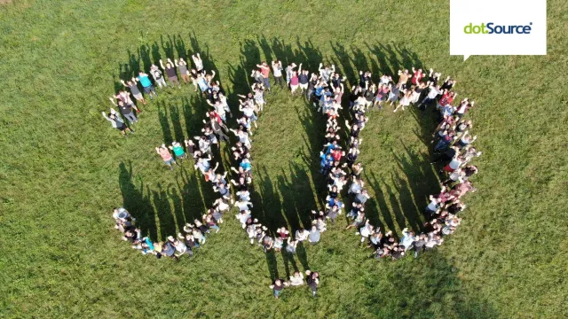 Bild: dotSource begrüßt den 300. Mitarbeiter am neuen Standort Dresden