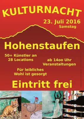 Bild: ERSTE Kulturnacht in Hohenstaufen