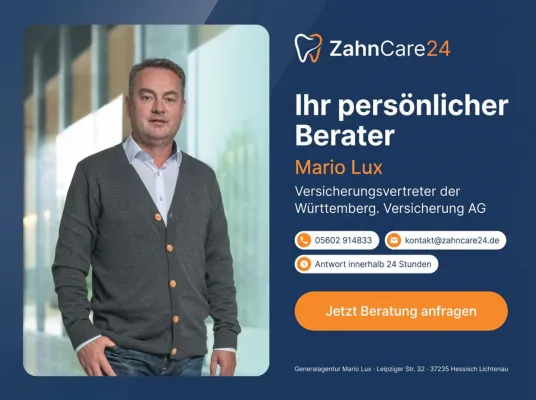 Bild: Zahnzusatzversicherung online: Neue Website zahncare24.de gestartet