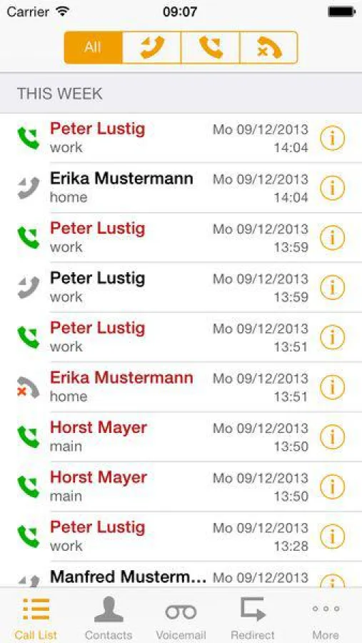 STARFACE Client for iPhone 1.8