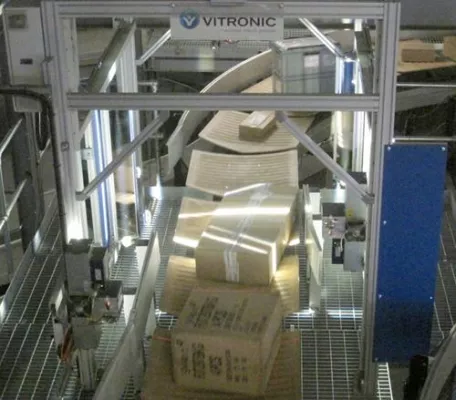 Bild: VITRONIC auf der Post-Expo 2011 in Stuttgart