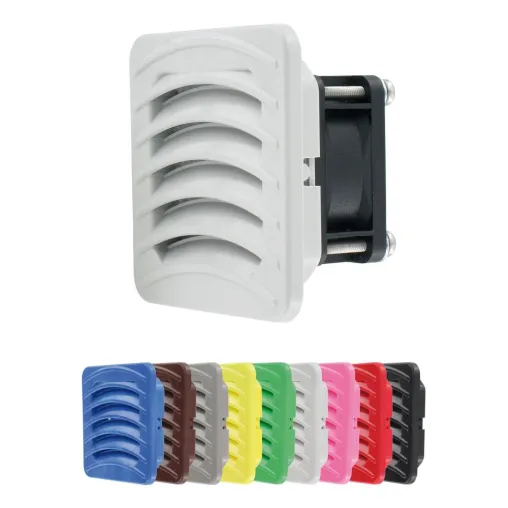 Filterlüfter 60 x 60 mm für Messgeräte und Datenlogger Bild: Filterlüfter 60 x 60 mm für Messgeräte und Datenlogger