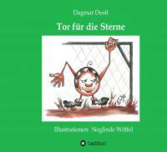 Bild: Tor für die Sterne - Kinderbuch rund um einen Fußball und seine Reise zum Mond