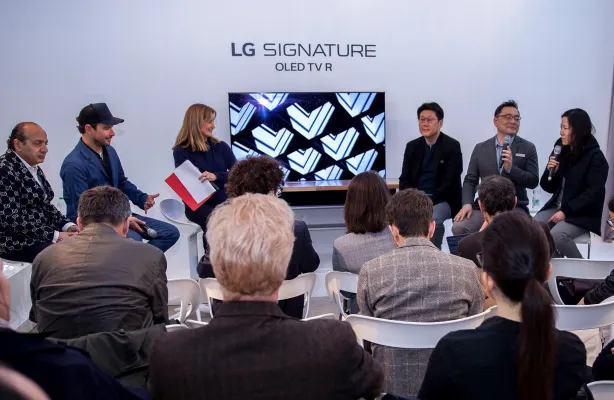 Bild: LG SIGNATURE VERSAMMELT DESIGN-EXPERTEN AUF DER MILAN DESIGN WEEK 2019
