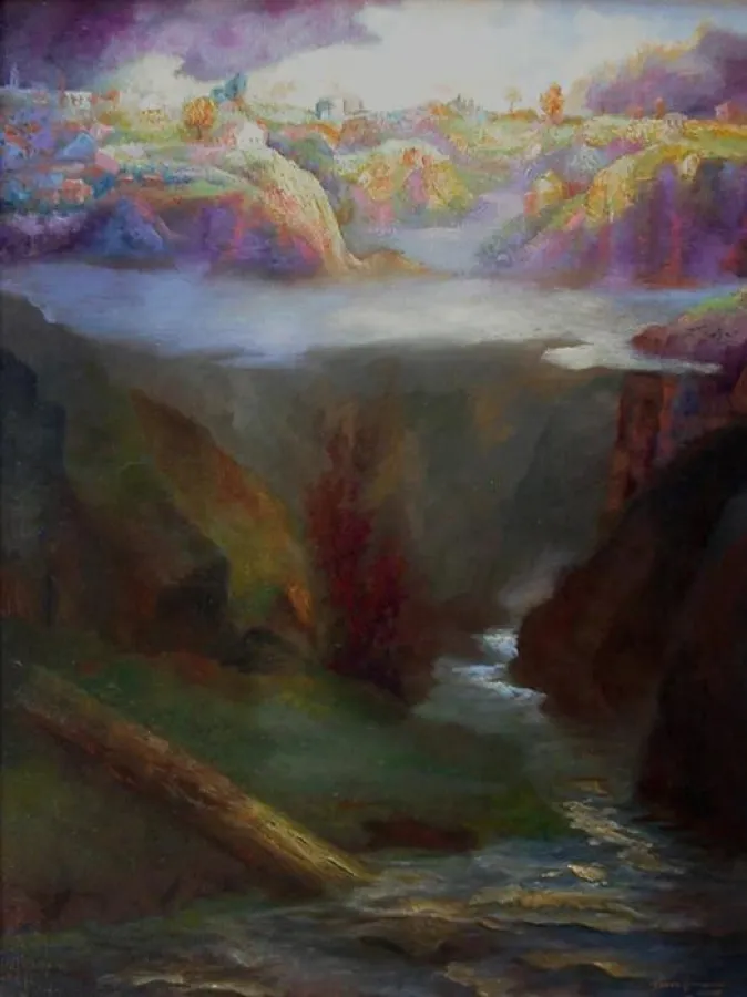 Eines der Ausstellungsobjekte: das Gemälde 