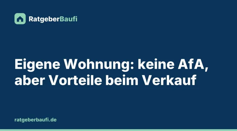 Abschreibung beim Mehrfamilienhaus mit eigener Wohnung: Nur der vermietete Teil zählt Bild: Abschreibung beim Mehrfamilienhaus mit eigener Wohnung: Nur der vermietete Teil zählt