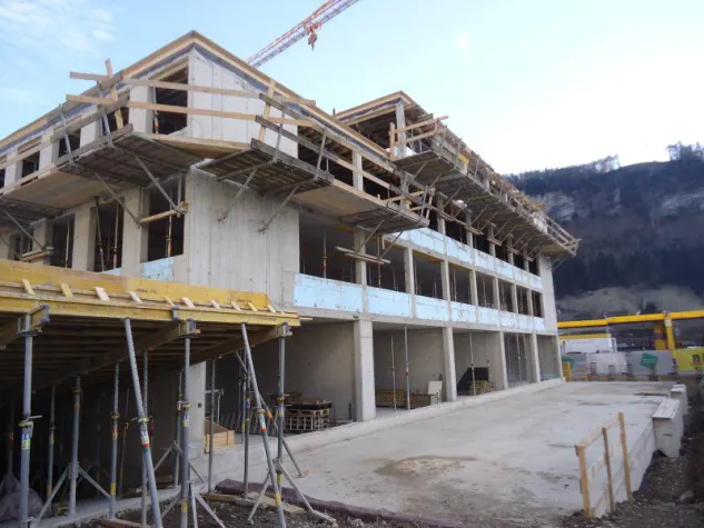 Bild: Rettungszentrale Feldkirch feiert Fertigstellung des Rohbaus