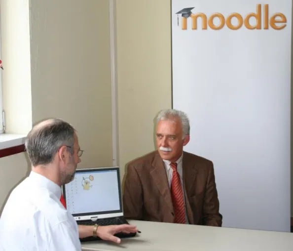 Bild: Solling-Schule erweitert E-Learning-Angebote und eröffnet mit Kooperationspartner das Moodle-Projektbüro